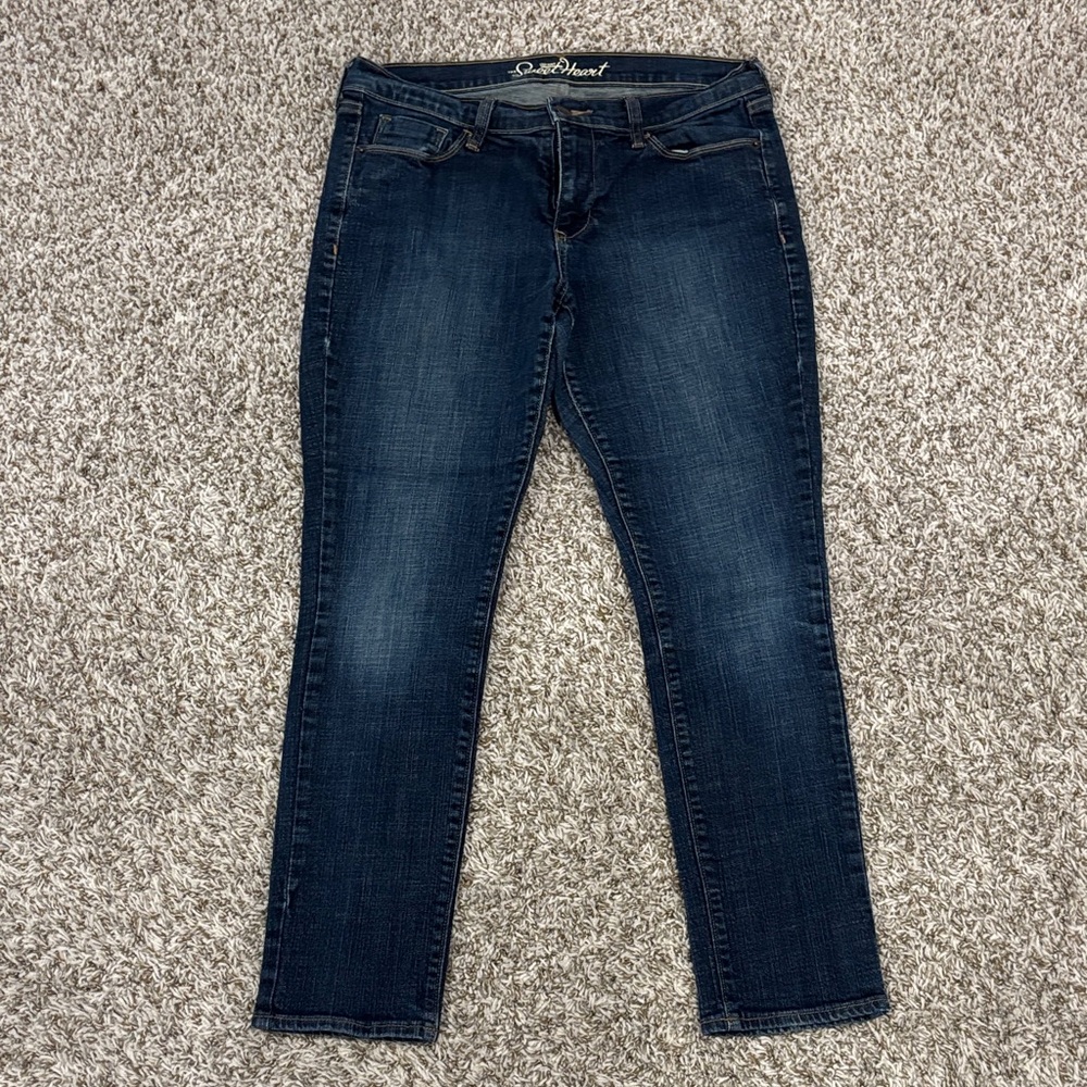Old Navy Dark Blue Skinny Jeans - Picture 1 of 7